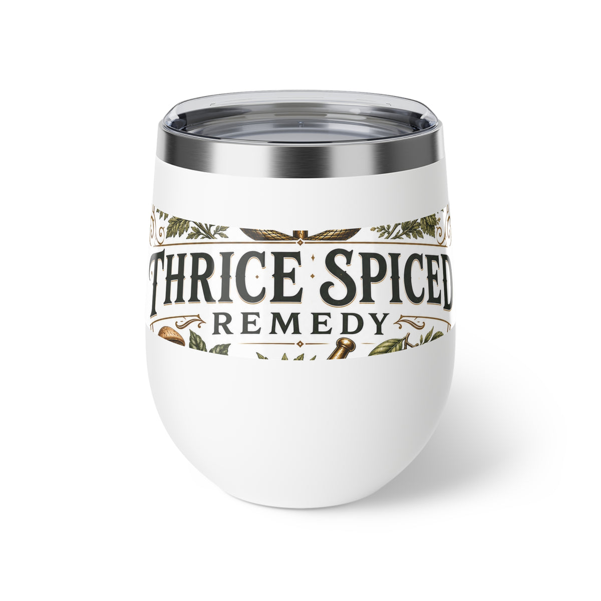 Thrice Spiced Remedy 12oz Copper Vacuum Insulated Cup
